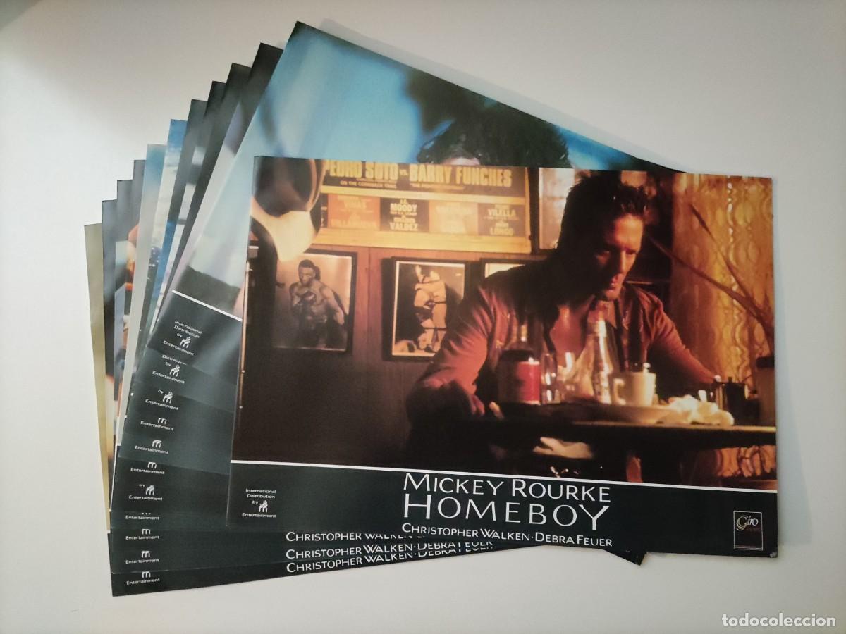 Cine: FT 477 - 12 Fotocromos Homeboy - Mickey Rourke, Christopher Walken
