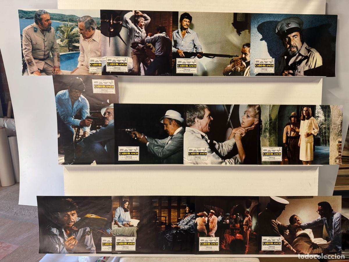 Cine: Cabo Blanco, Charles Bronson, 12 fotocromos