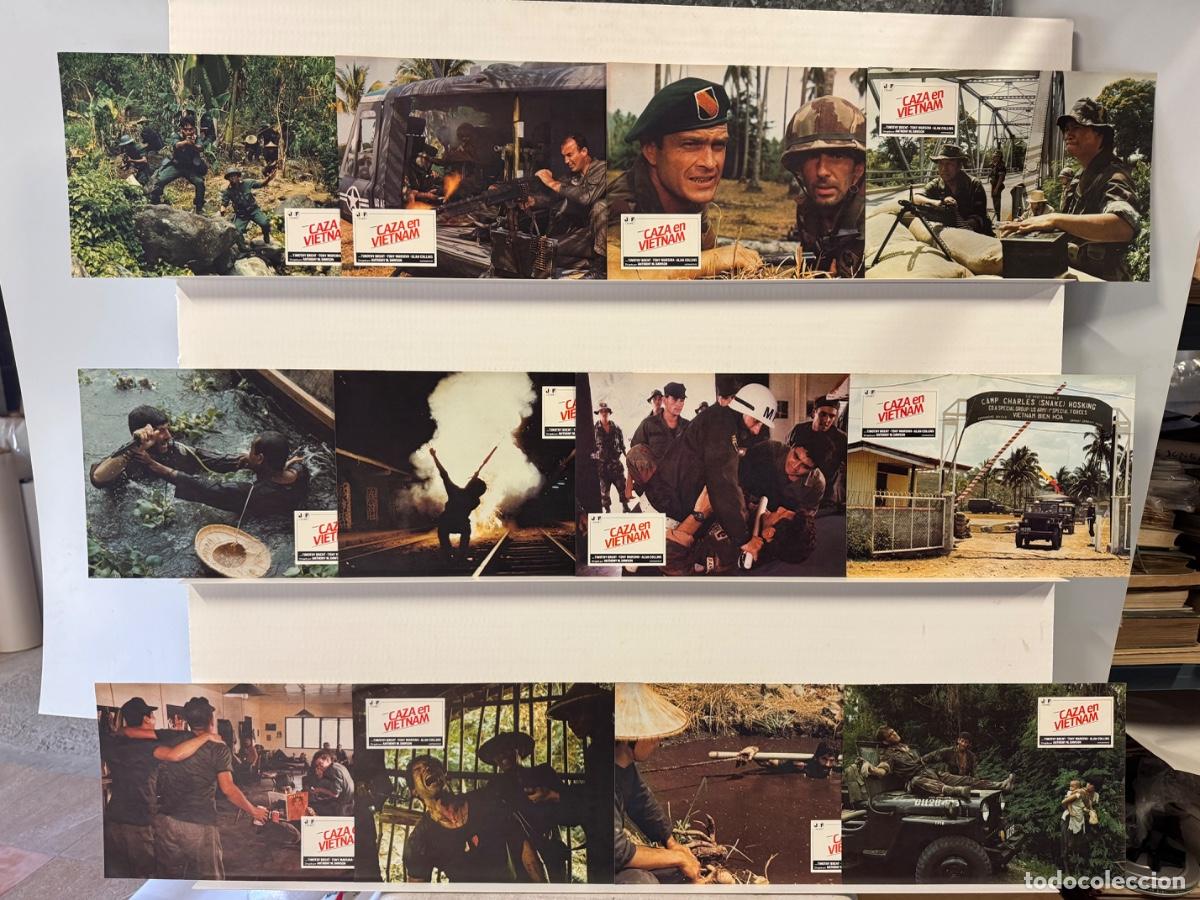 Cine: Caza en Vietnam, Timothy Brent, 12 fotocromos