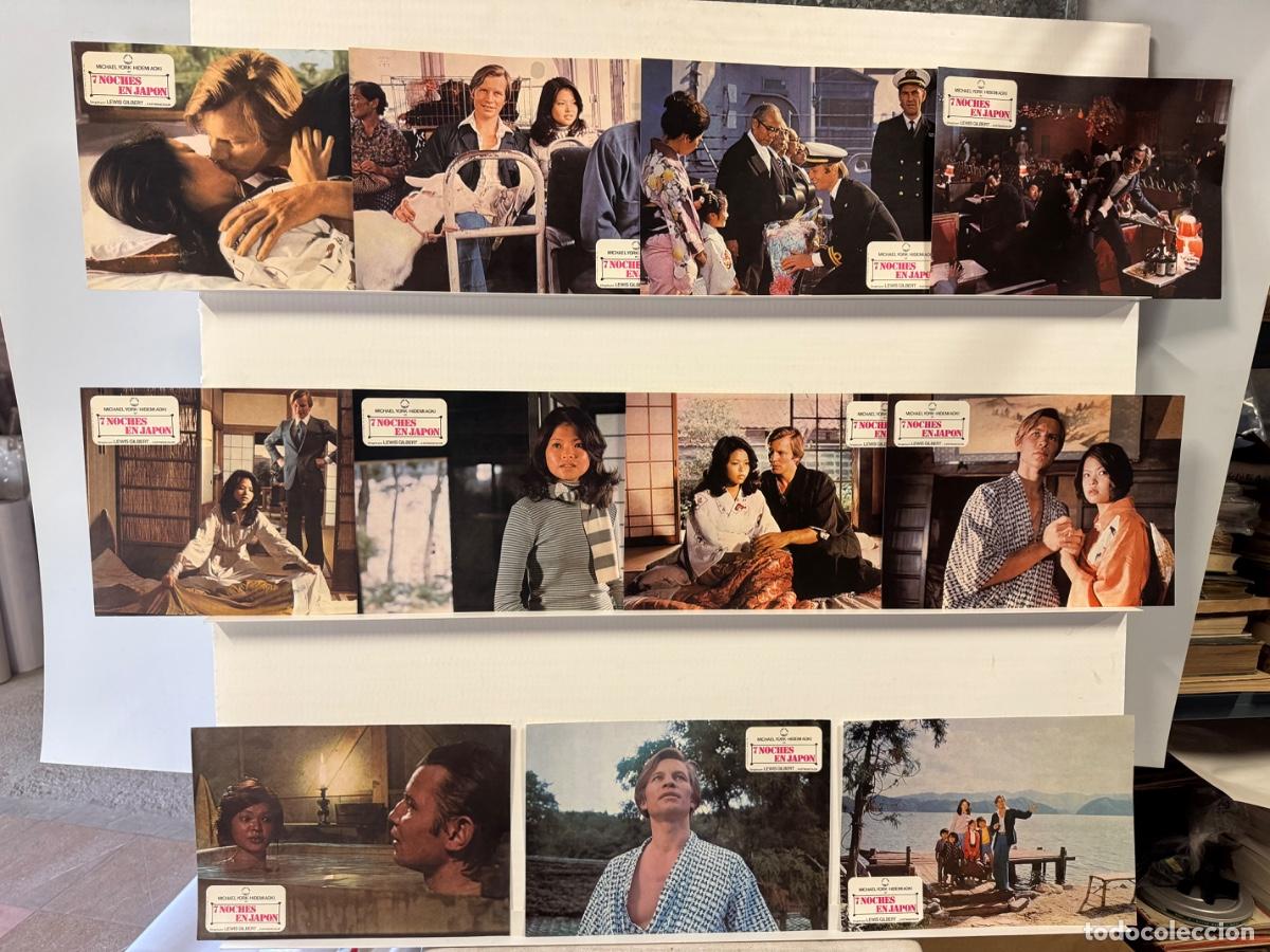Cine: 7 noches en Japon, Michael York, 11 fotocromos