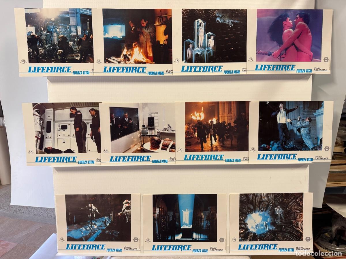 Cine: Lifeforce, Mathilda May, 11 fotocromos