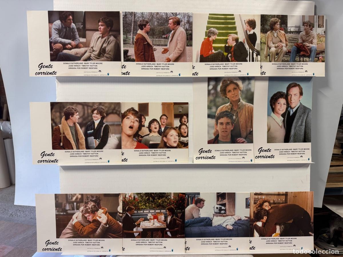 Cine: Gente corriente, Donald Sutherland, Mary Tyler, 12 fotocromos