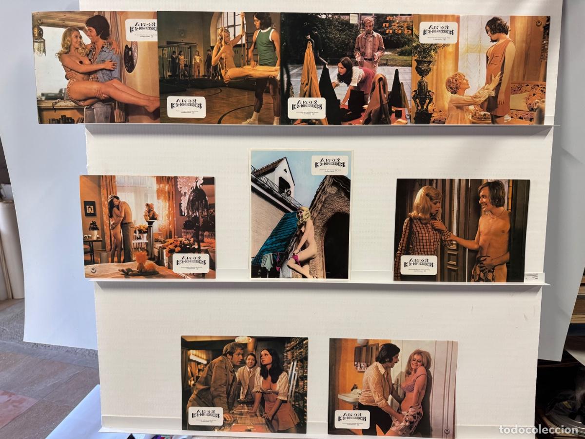Cine: Amos en 3 dimensiones, Christina Lindberg, 9 fotocromos