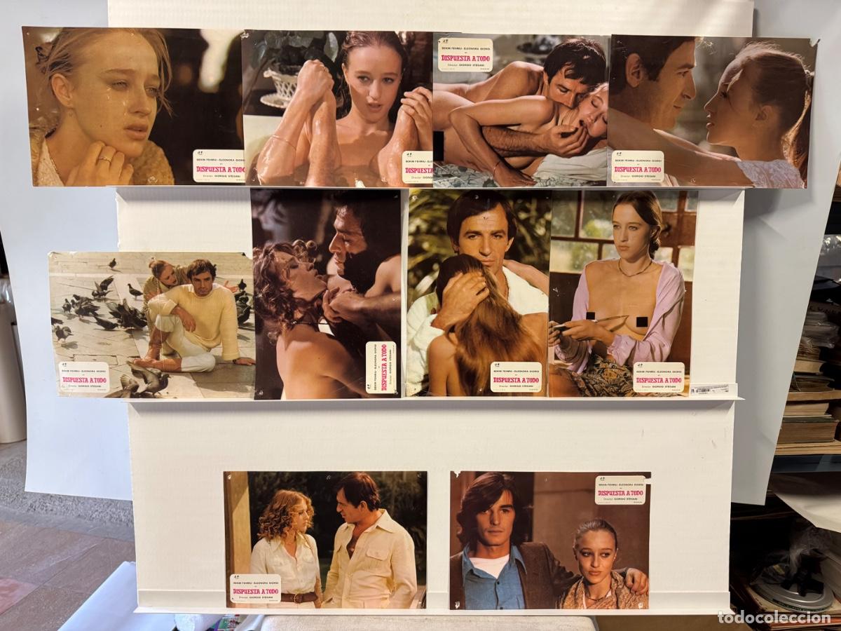 Cine: Dispuesta a todo, Bekim Fehmiu, Eleonora Giorgi, 10 fotocromos