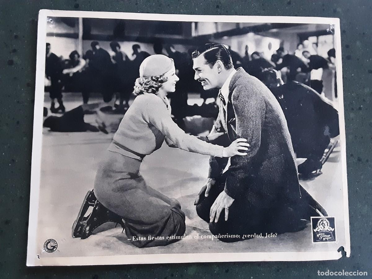 Cine: Clark Gable y Jean Harlow , en Entre esposa y secretaria