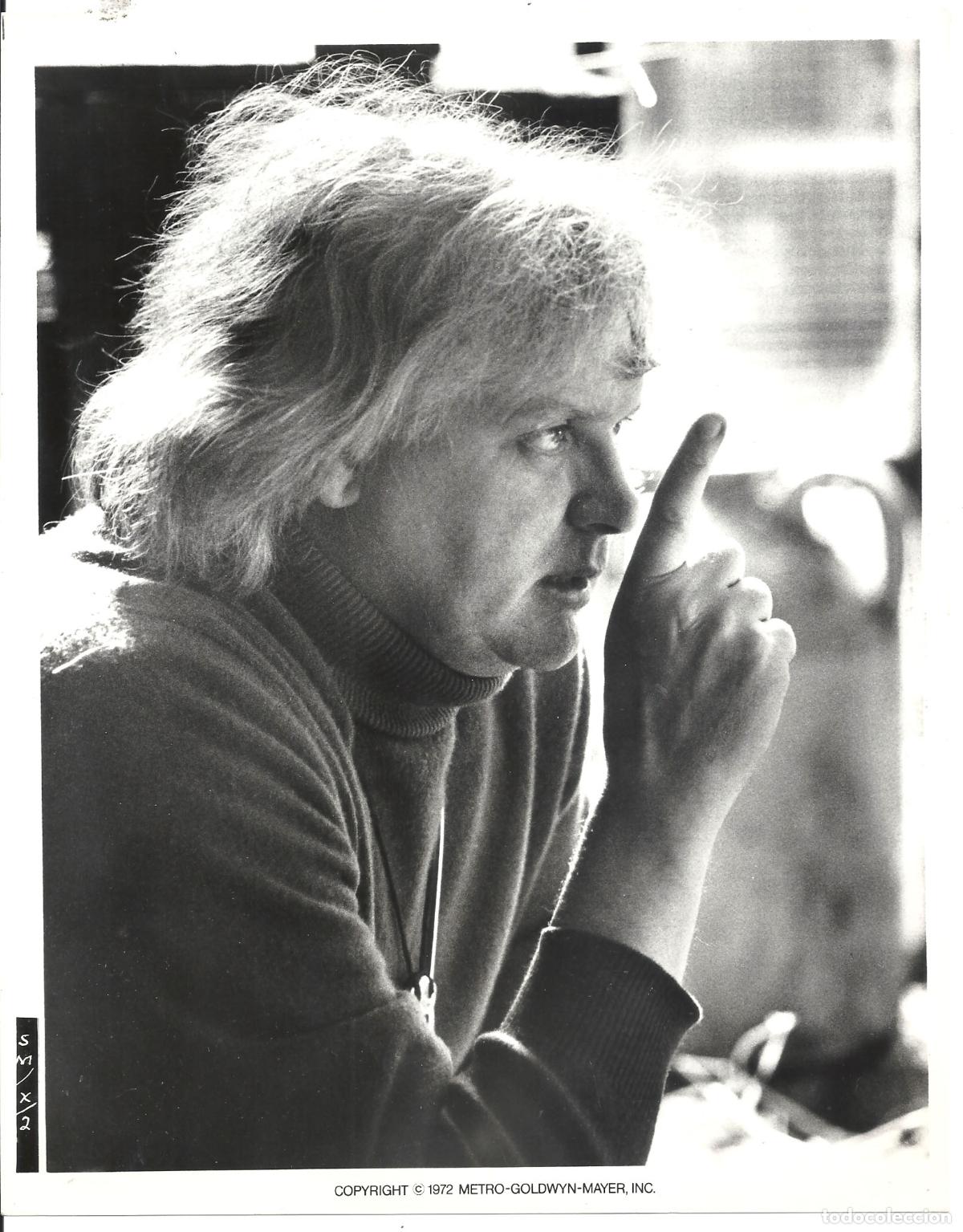 Cinema: F36169 KEN RUSSELL DIRECTOR EL MESIAS SALVAJE FOTO B/N ORIGINAL AMERICANA