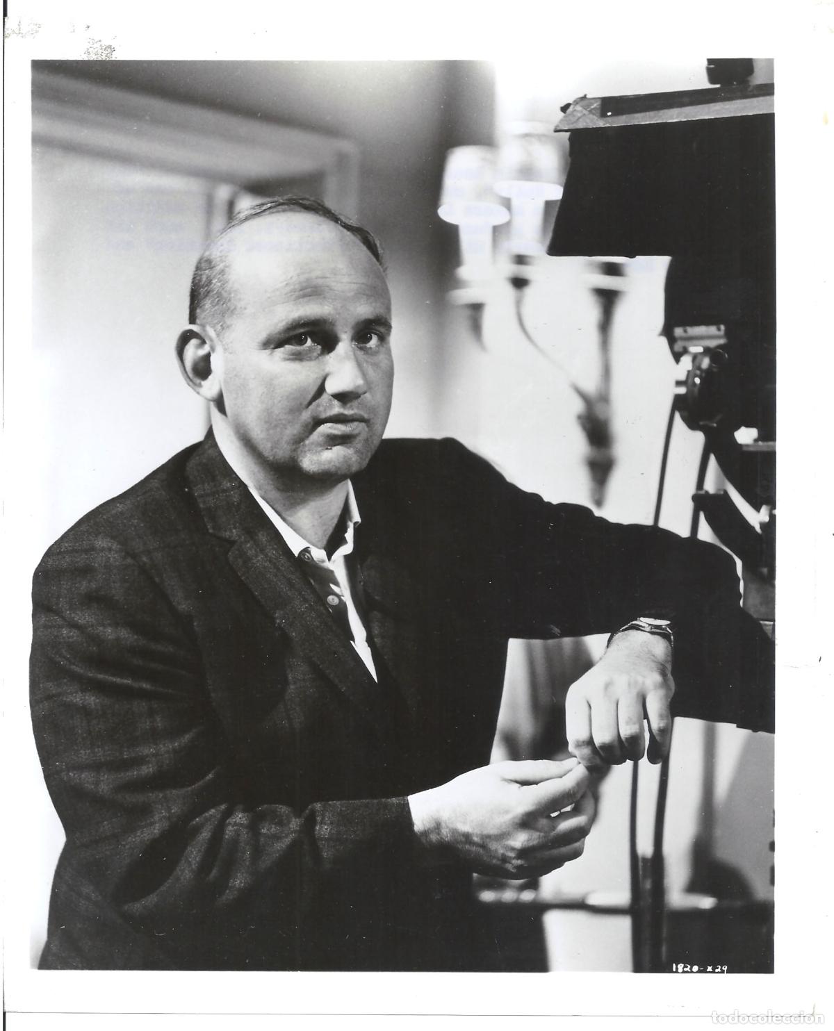 Cinema: F36171 MARTIN RANSOHOFF PRODUCTOR THE AMERICANIZATION OF EMILY FOTO B/N ORIGINAL AMERICANA