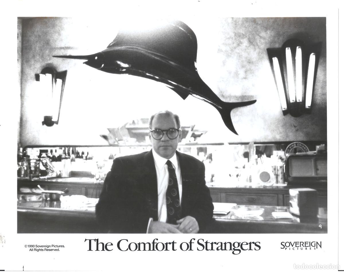 Cinema: F36174 PAUL SCHRADER DIRECTOR EL PLACER DE LOS EXTRA&Ntilde;OS FOTO B/N ORIGINAL AMERICANA