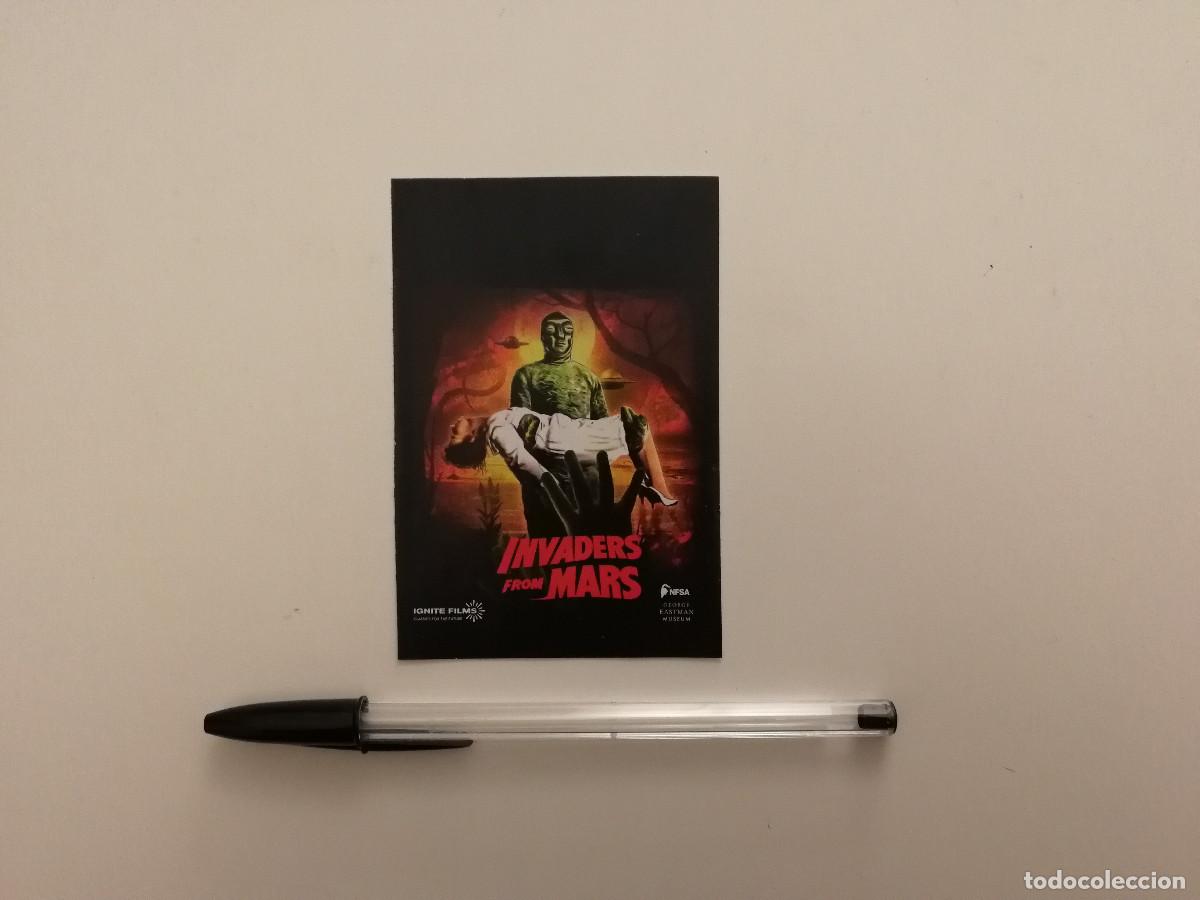 Cinema: TARJETA ACARTONADA - INVASORES DE MARTE - CIENCIA FICCION
