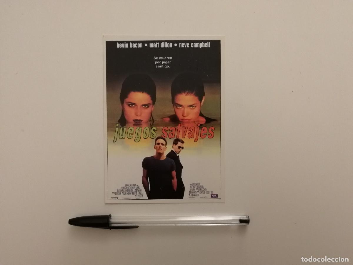 Cinema: FICHA COLECCIONABLE -9*13- JUEGOS SALVAJES - NEVE CAMPBELL - DENISE RICHARDS