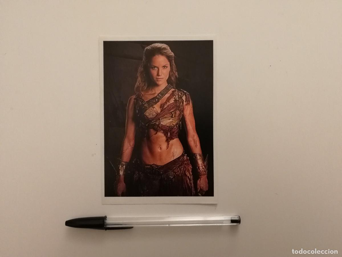 Cinema: FICHA COLECCIONABLE -10*15- Ellen Hollman - SAXA - Spartacus: Vengeance - ESPARTACO