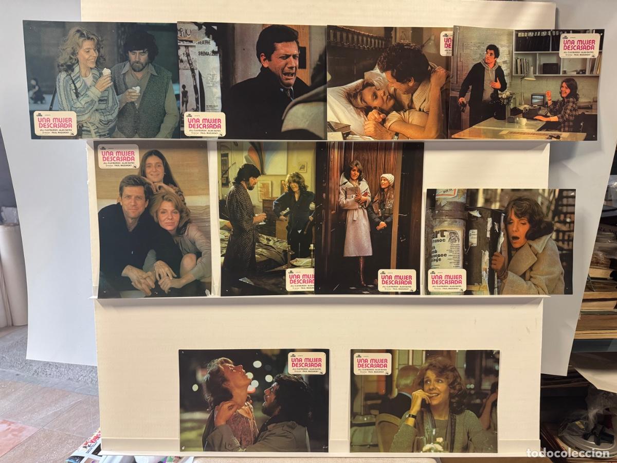 Cinema: Una mujer descasada, Jill Clayburgh, 10 fotocromos