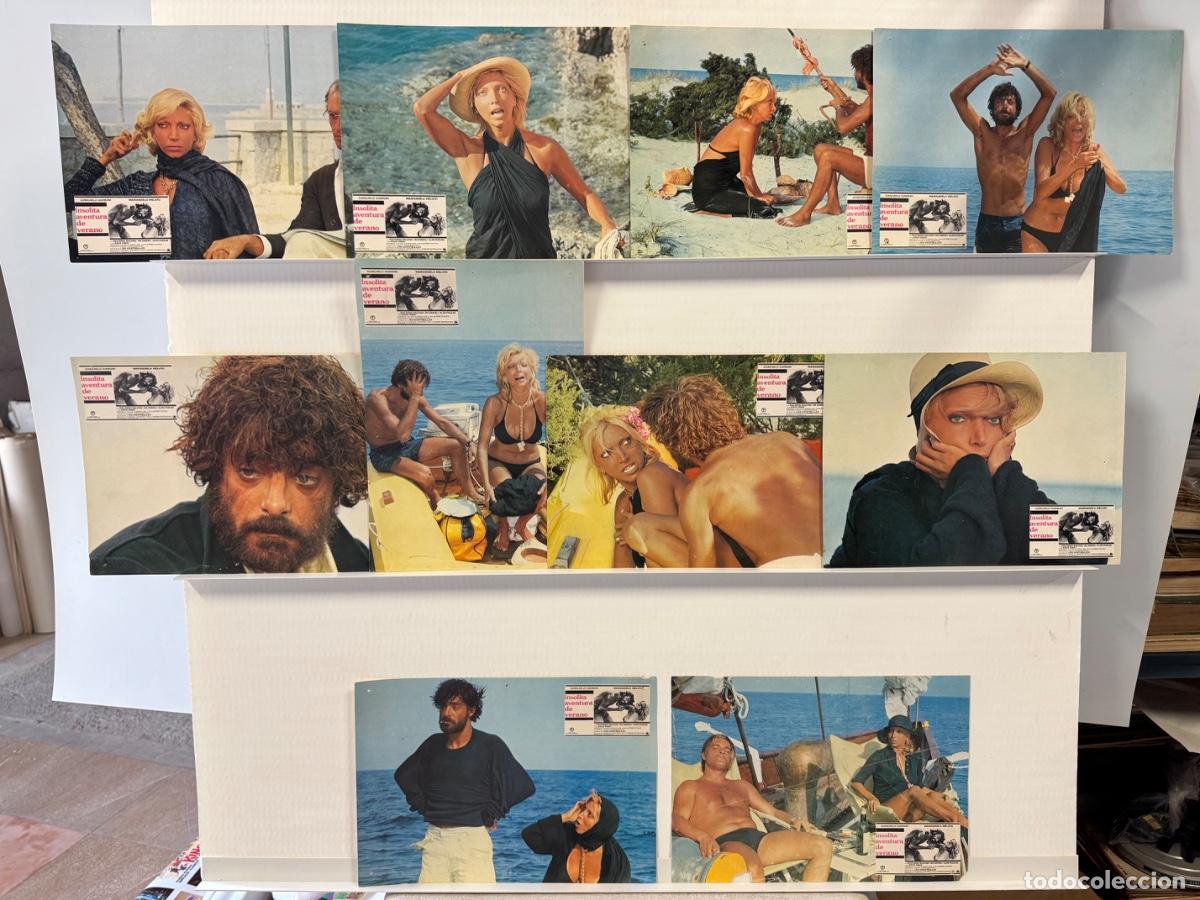 Cinema: Insolita aventura de verano, Giancarlo Giannini, 10 fotocromos