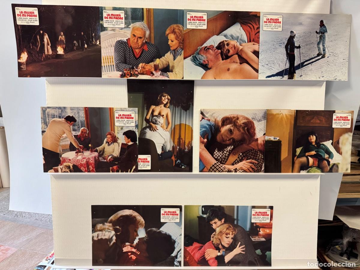 Cinema: La mujer de mi padre, Carrol Baker, 10 fotocromos