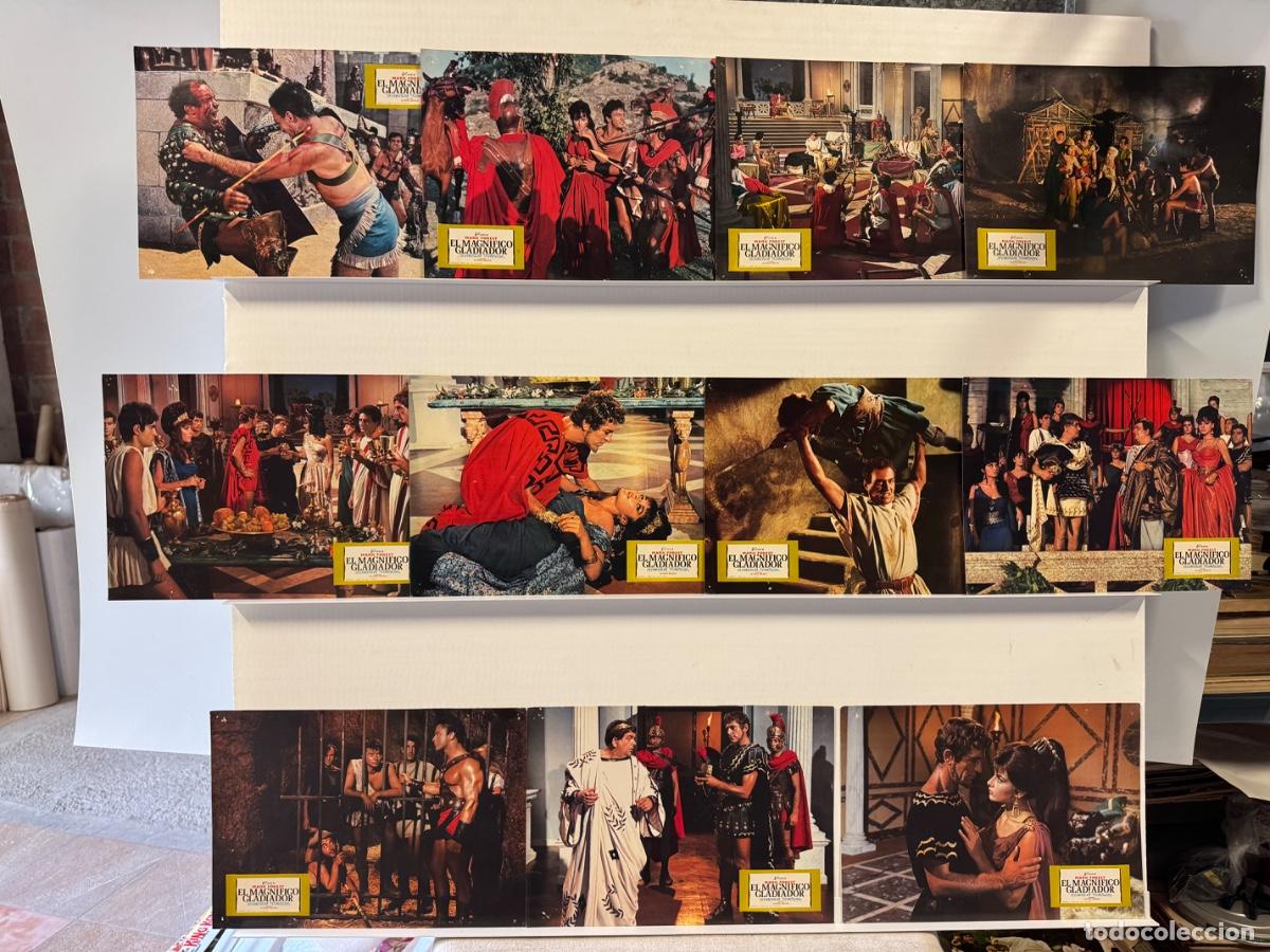 Cinema: El magnifico gladiador, Mark Forest, 11 fotocromos