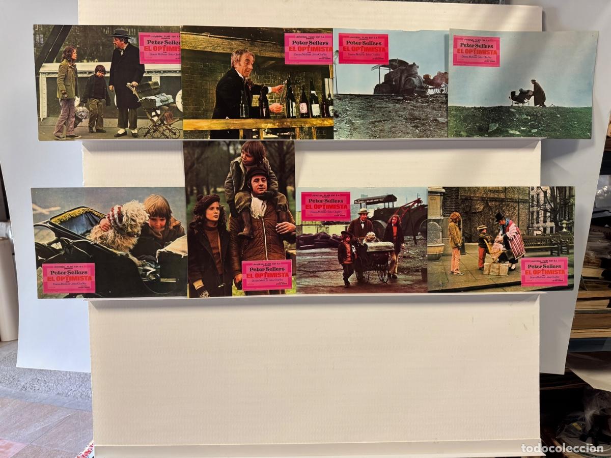 Cinema: El optimista, Peter Sellers, 8 fotocromos