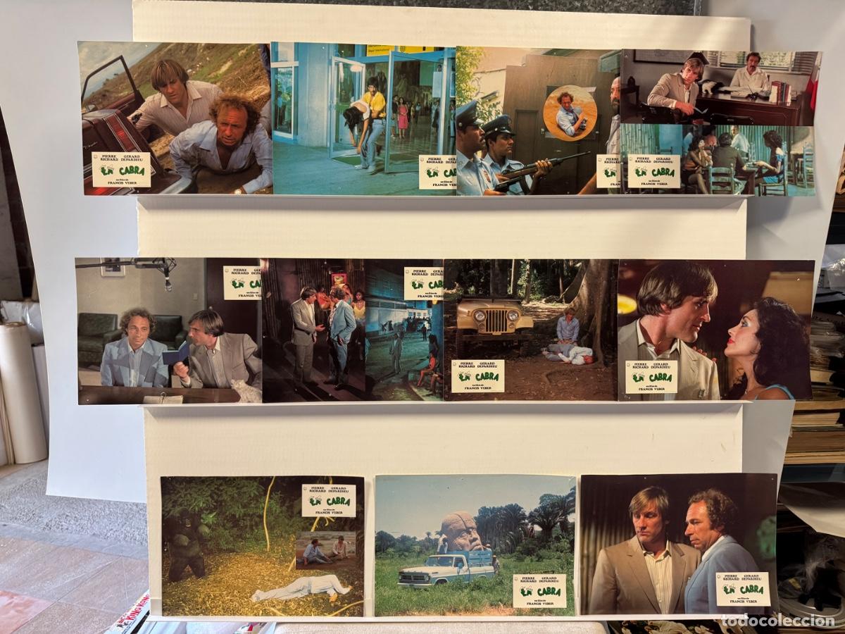 Cinema: La cabra, Pierre Richard, 11 fotocromos