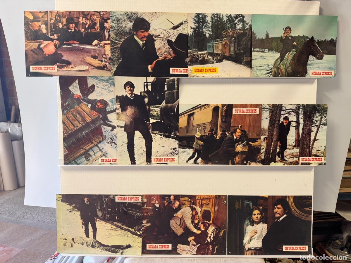 Kino: Nevada Express, Charles Bronson, 11 fotocromos