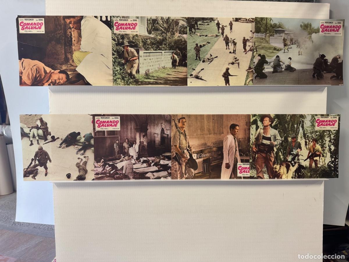 Kino: Comando salvaje, Tom Drake, 8 fotocromos