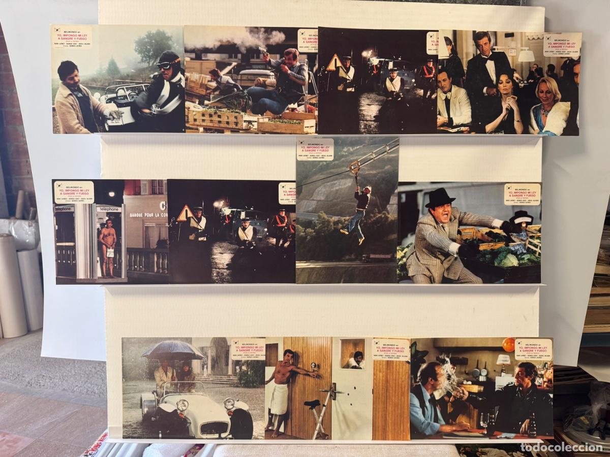 Kino: Yo impongo mi ley a sangre y fuego, Georges Geret, 11 fotocromos