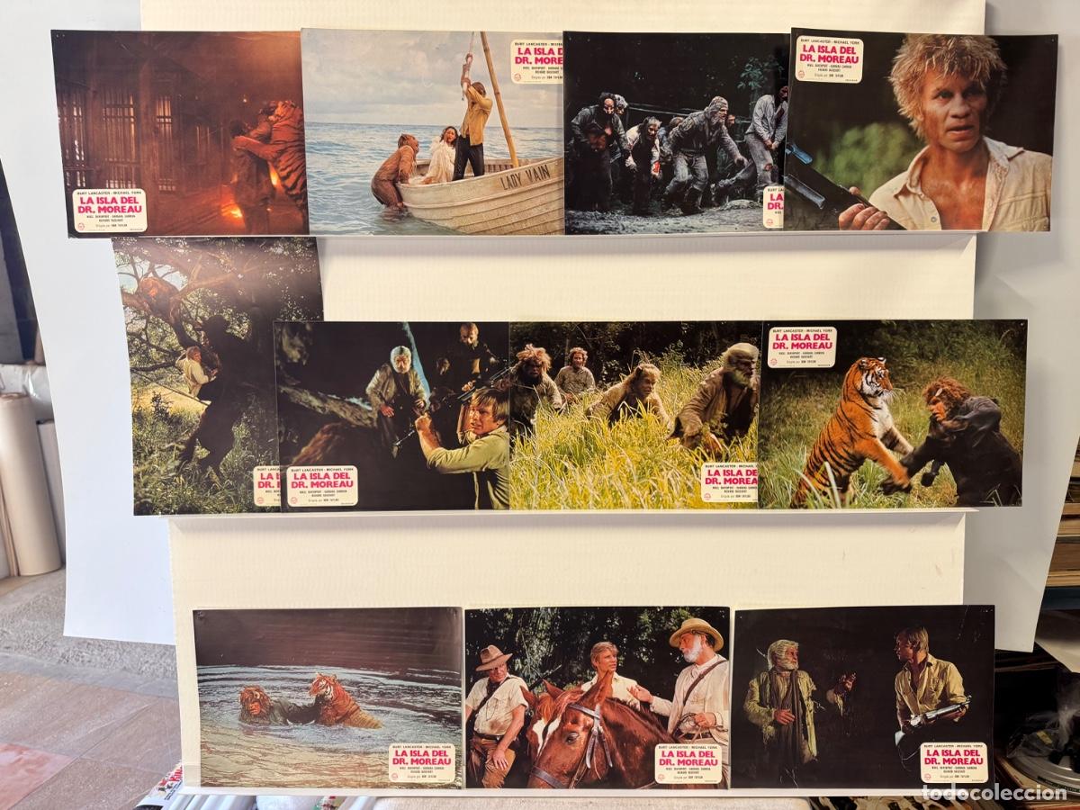 Kino: La isla del Dr. Moreau, Burt Lancaster, 11 fotocromos