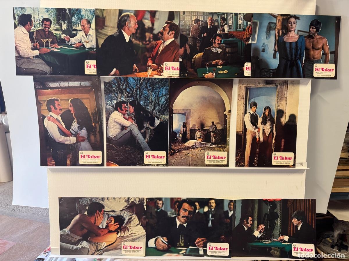 Kino: El Tahur, Amparo Mu&ntilde;oz, 11 fotocromos
