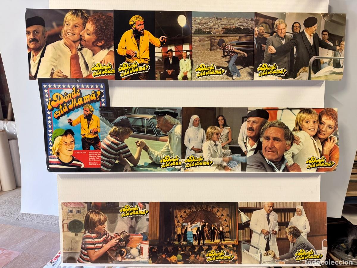 Kino: &iquest;Donde esta mama?, Adolfo Celi, 11 fotocromos