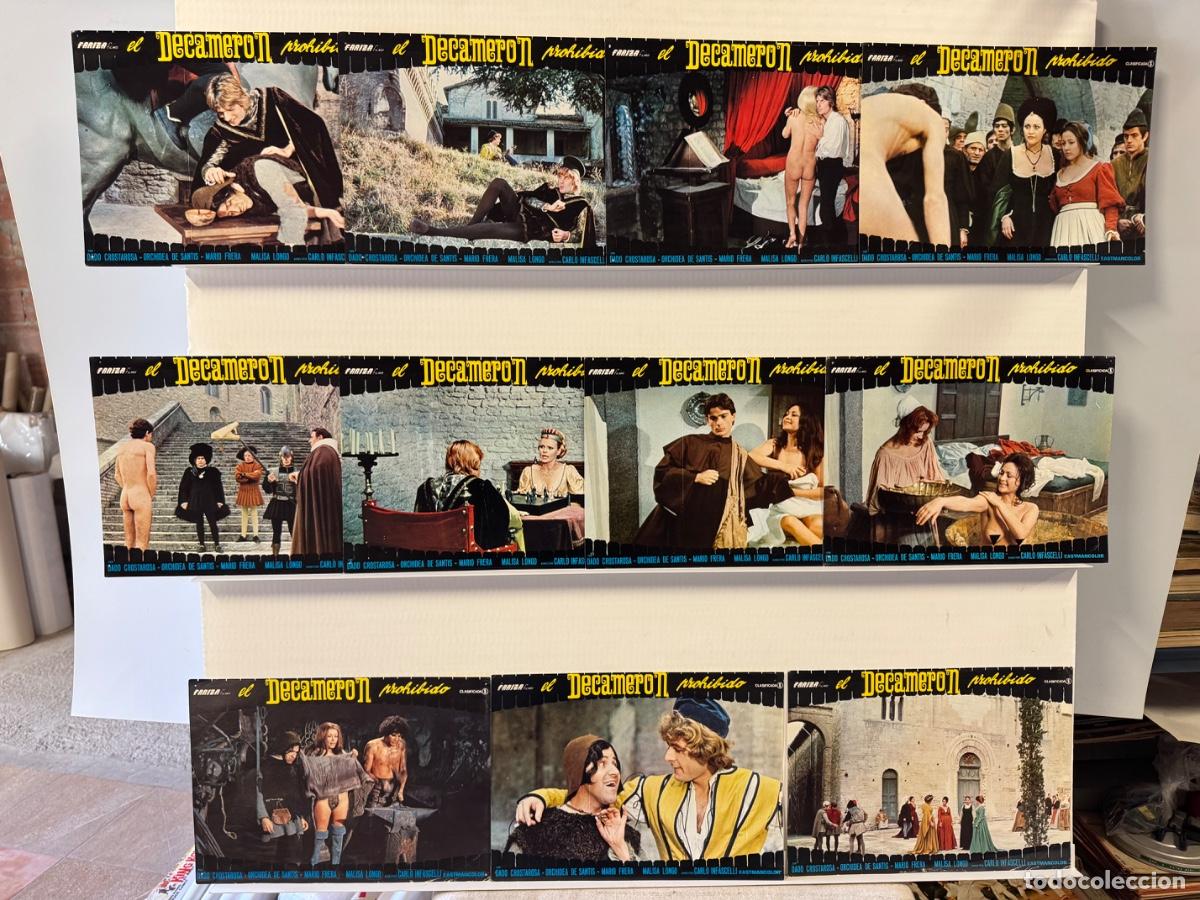 Kino: El Decameron perdido, Dado Crostarosa, 11 fotocromos