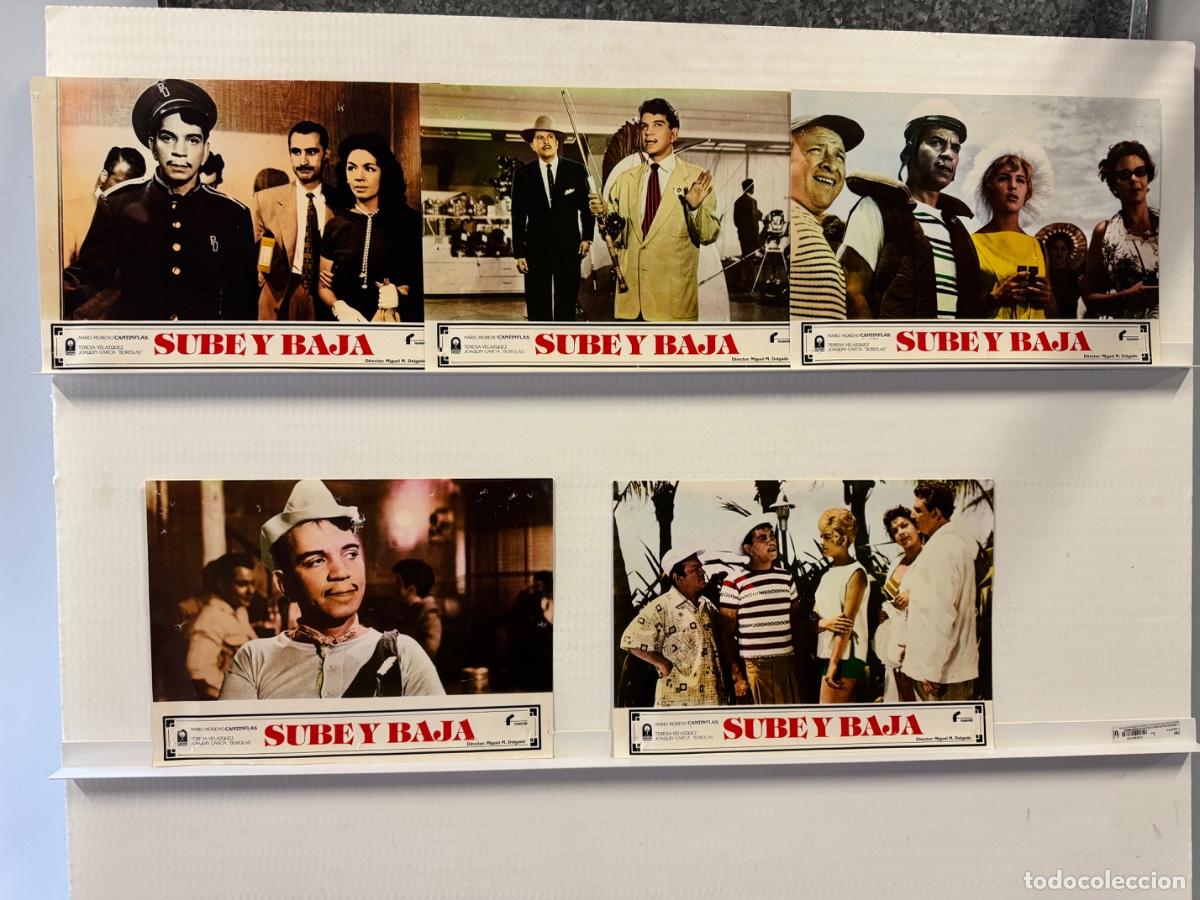 Kino: Sube y baja, Mario Moreno Cantinflas, 5 fotocromos