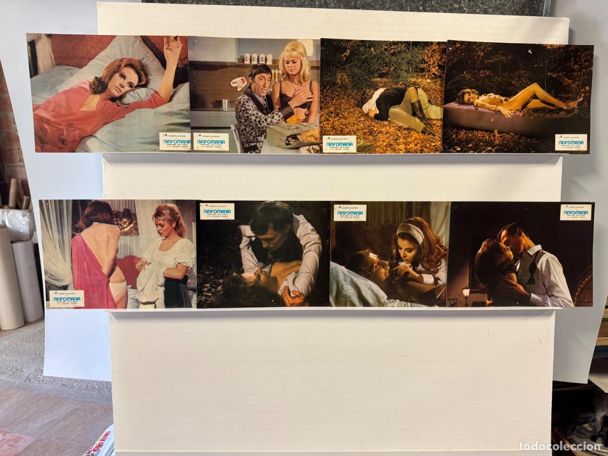 Kino: Ninfomania, Dagmar Lassander, 8 fotocromos