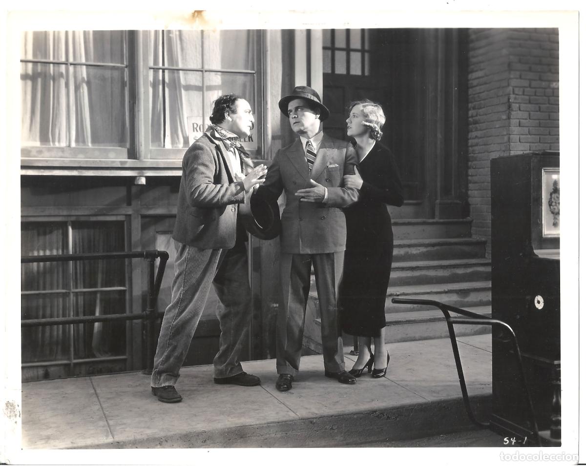 Cinema: F36189 LEO CARRILLO LOIS WILSON EDDIE GARR OBEY THE LAW FOTO B/N ORIGINAL AMERICANA