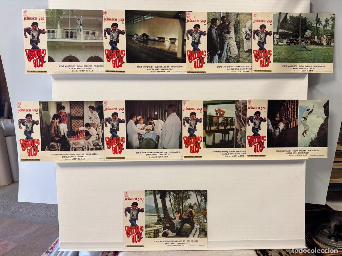 Kino: El chico bionico, Steve Nicholson, 9 fotocromos