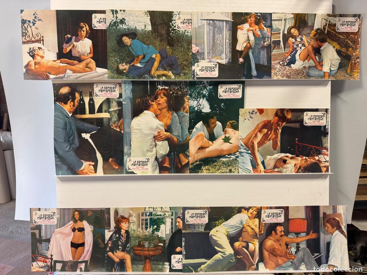 Kino: La condesa insatisfecha, Senta Berger, 12 fotocromos