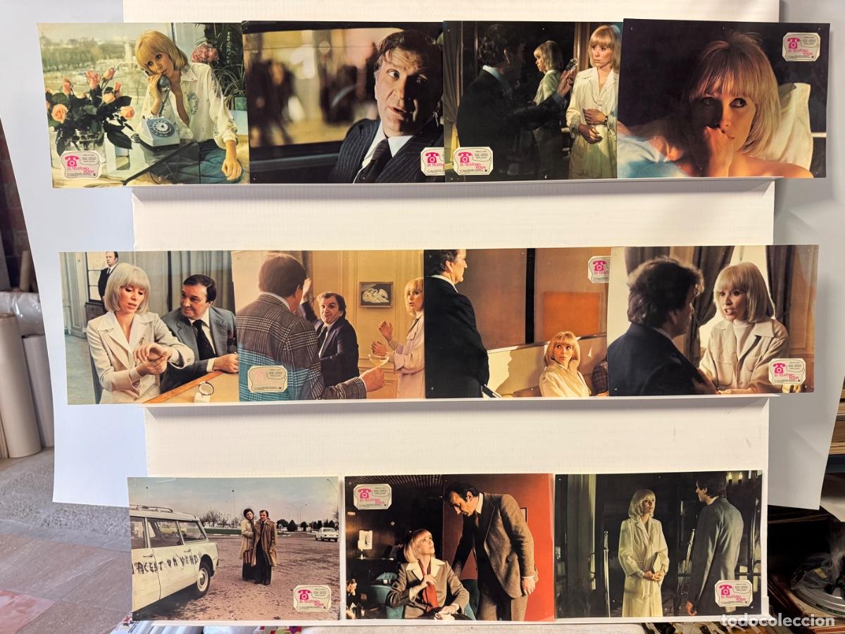 Kino: El telefono rosa, Mireille Darc, 11 fotocromos