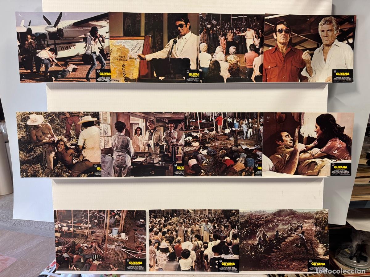 Kino: Guyana, Stuart Whitman, 11 fotocromos