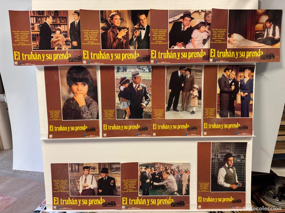 Kino: El truhan y su prenda, Walter Matthau, 11 fotocromos