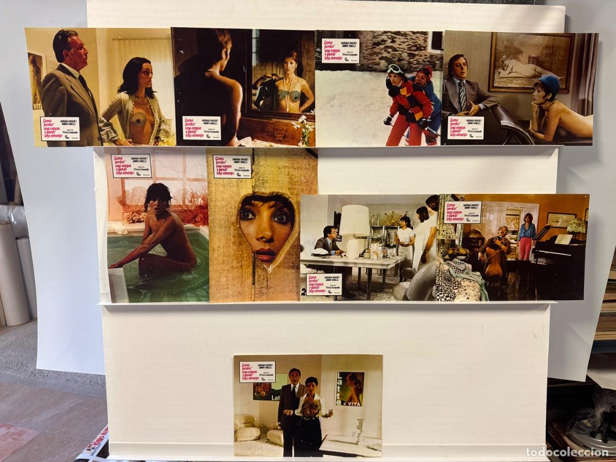 Kino: Como perder una esposa y ganar una amante, Barbara Bouchet, 9 fotocromos