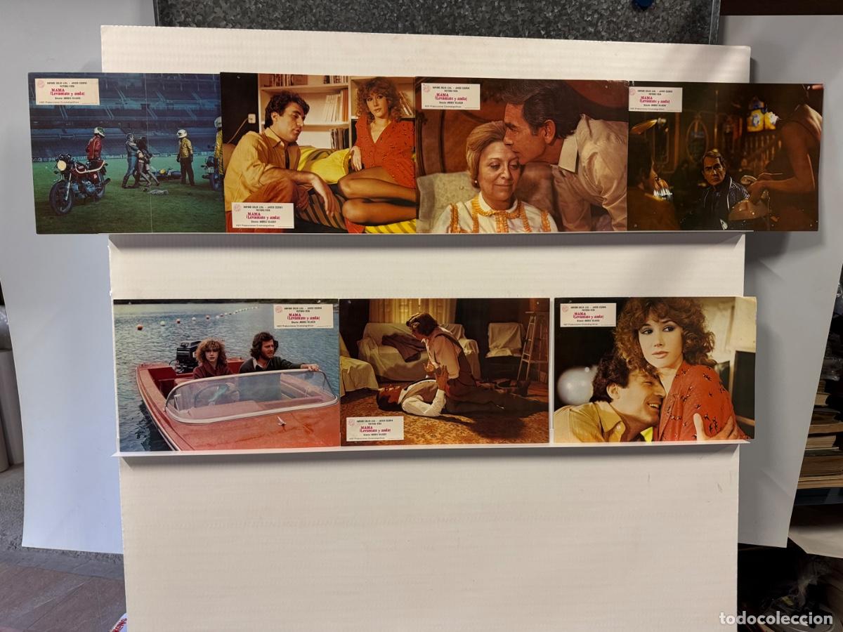 Kino: Mama levantate y anda, Amparo Soler, 7 fotocromos