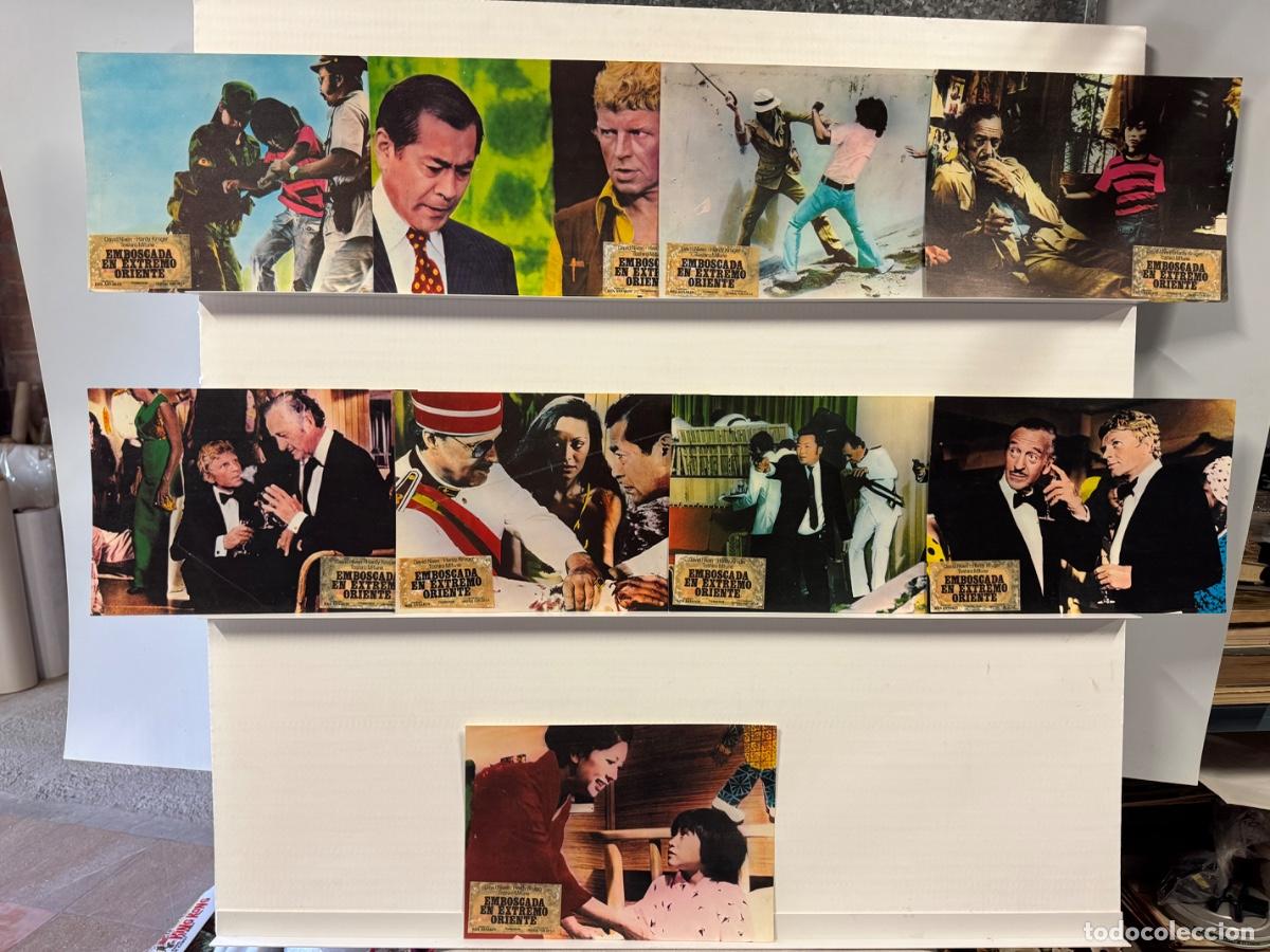 Kino: Emboscada en extremo oriente, David Niven, 9 fotocromos