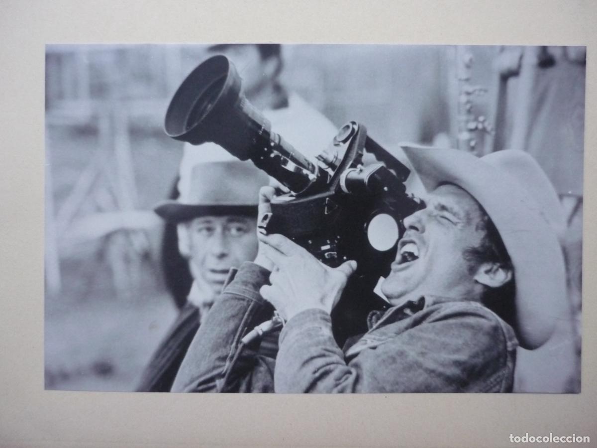 Cinema: dennis hopper - foto original b/n - director de cine filmmaker - the last moovie