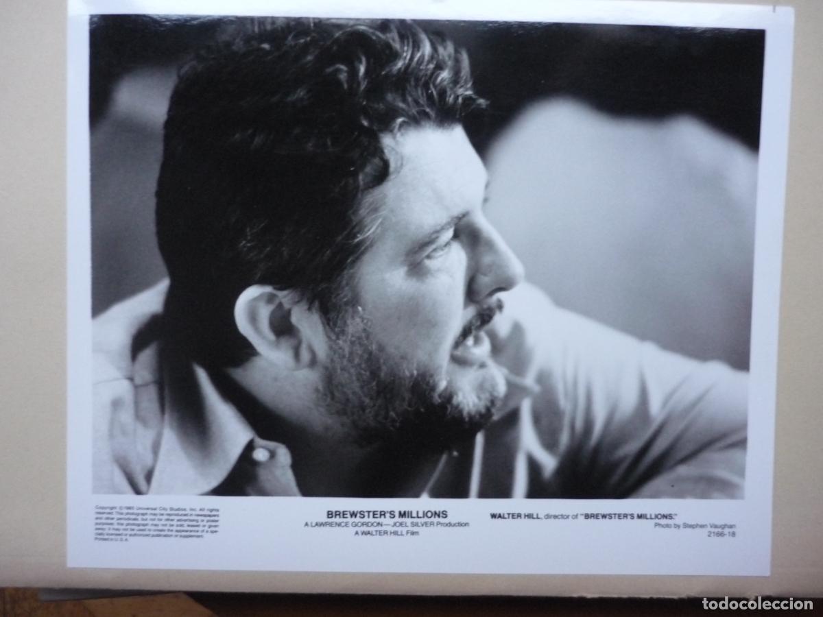 Cinema: walter hill - foto original b/n - director de cine filmmaker - el gran despilfarro