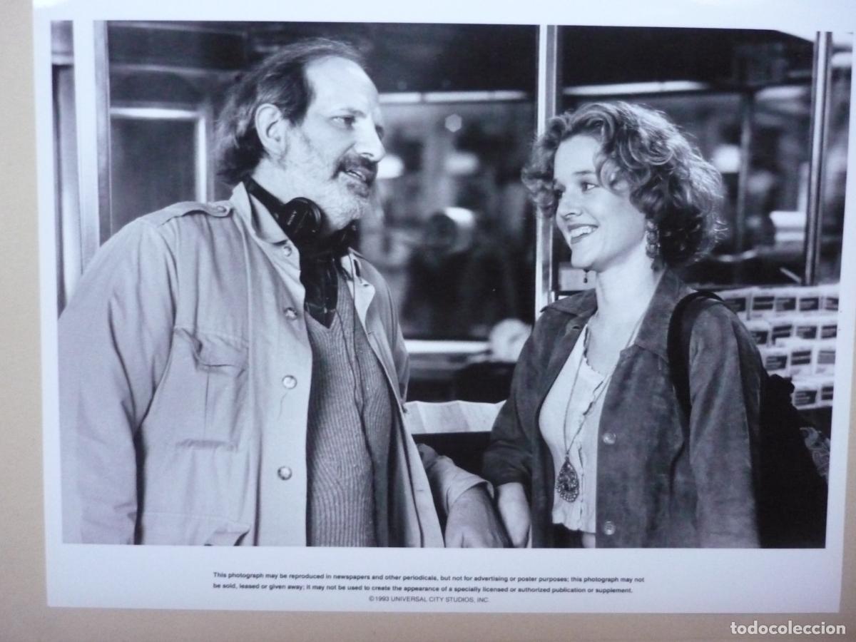 Cinema: brian de palma - foto original b/n - director de cine filmmaker - carlito's way penelope ann miller