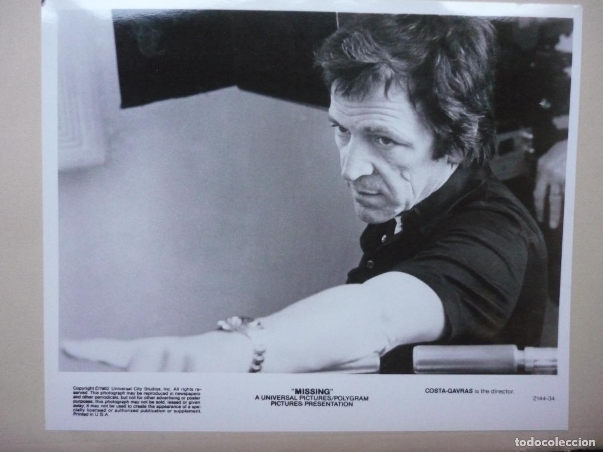 Cinema: costa gavras - foto original b/n - director de cine filmmaker - missing desaparecido