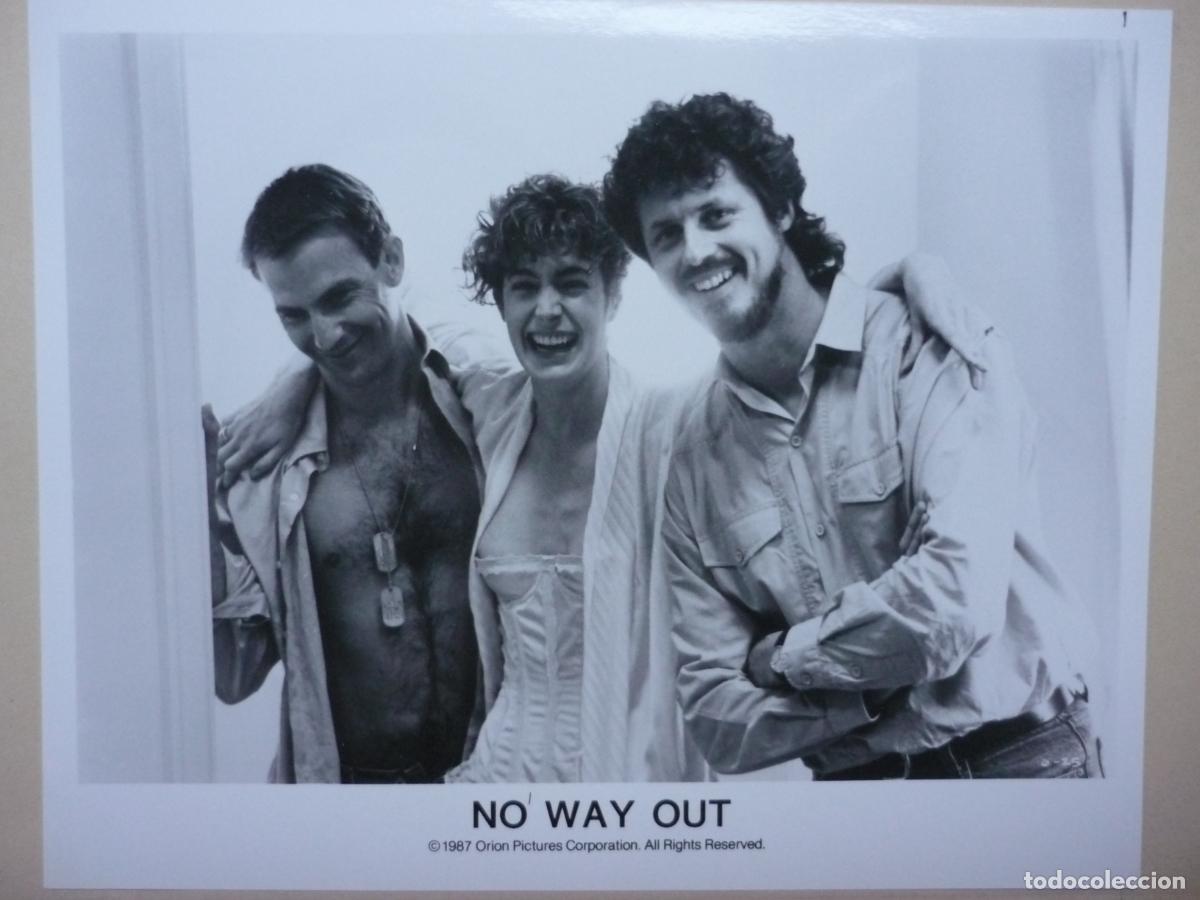 Cinema: roger donaldson - foto original b/n - director de cine filmmaker no way out sean young kevin costner