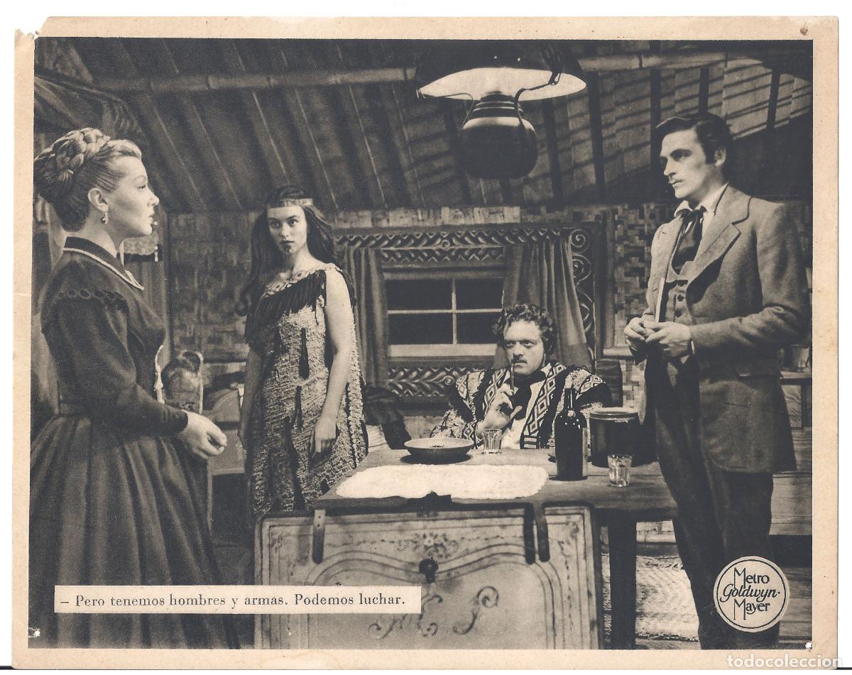 Kino: F36218 LANA TURNER VAN HEFLIN LA CALLE DEL DELFIN VERDE FOTOCROMO B/N ORIGINAL ESPA&Ntilde;OL