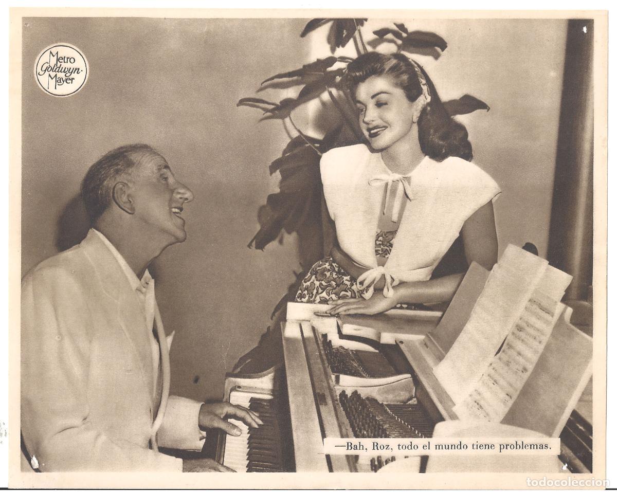 Kino: F36220 ESTHER WILLIAMS JIMMY DURANTE EN UNA ISLA CONTIGO FOTOCROMO B/N ORIGINAL ESPA&Ntilde;OL