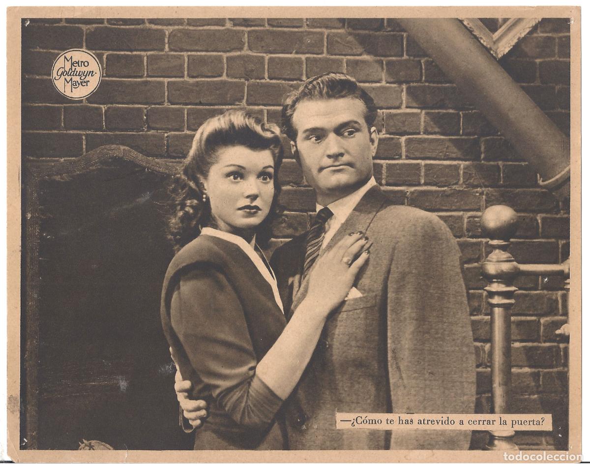 Kino: F36221 ESTHER WILLIAMS RED SKELTON ESCUELA DE SIRENAS FOTOCROMO B/N ORIGINAL ESPA&Ntilde;OL