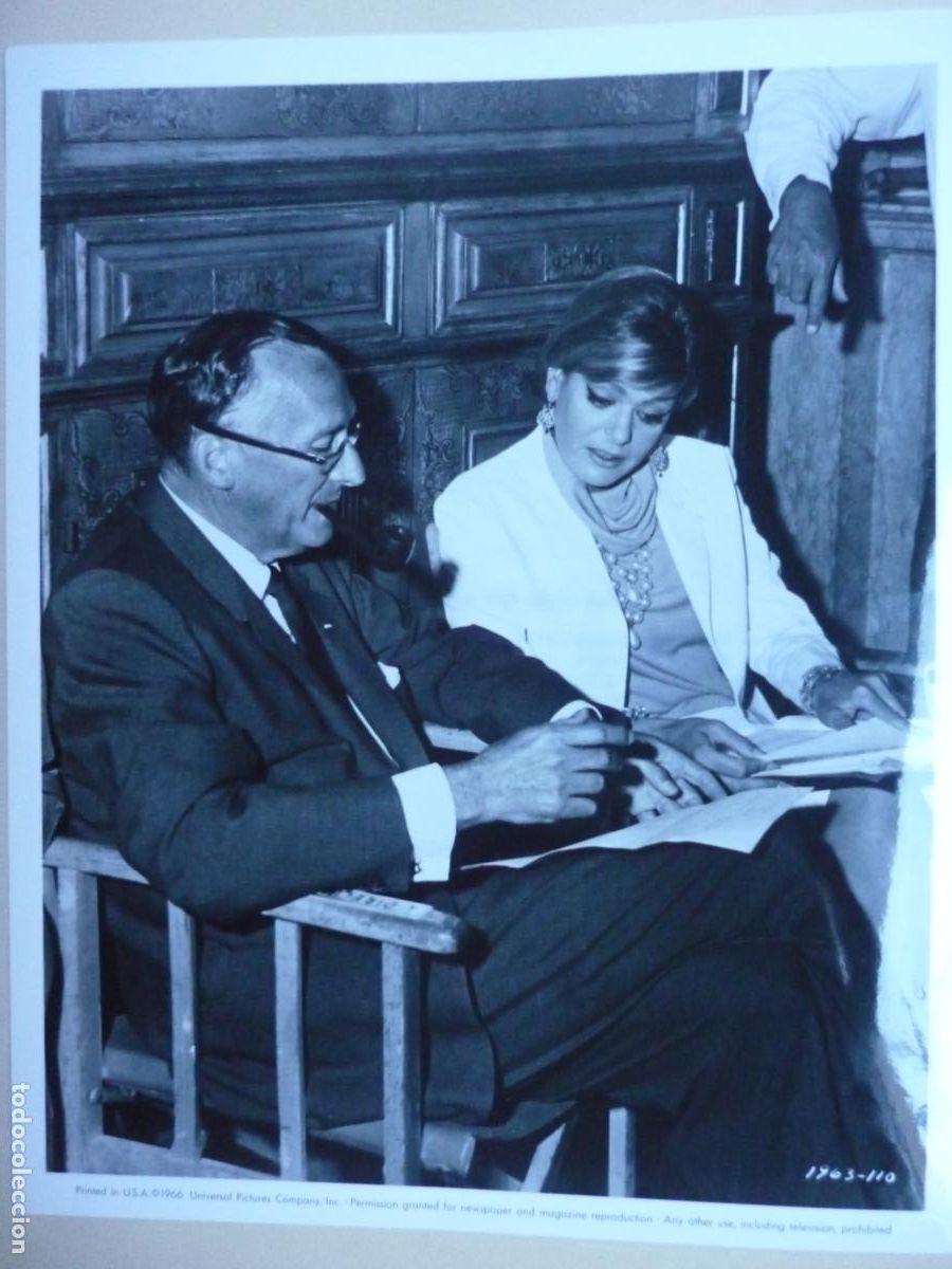 Cin&eacute;ma: robert arthur - foto original b/n - productor de cine producer - melina merocuri