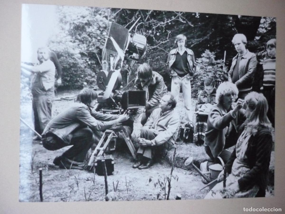 Cin&eacute;ma: andre delvaux - foto original b/n - director de cine filmmaker - femme entre chien et loup