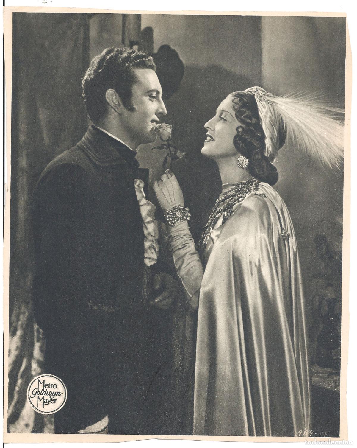 Cinema: F36225 JEANETTE MACDONALD ALLAN JONES LA ESPIA DE CASTILLA FOTOCROMO B/N ORIGINAL ESPA&Ntilde;OL